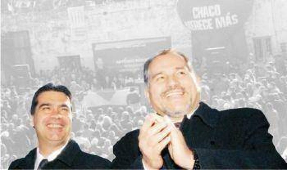 Rodas recibi� el respaldo de Capitanich para su candidatura: el gobernador encabez� el acto de lanzamiento