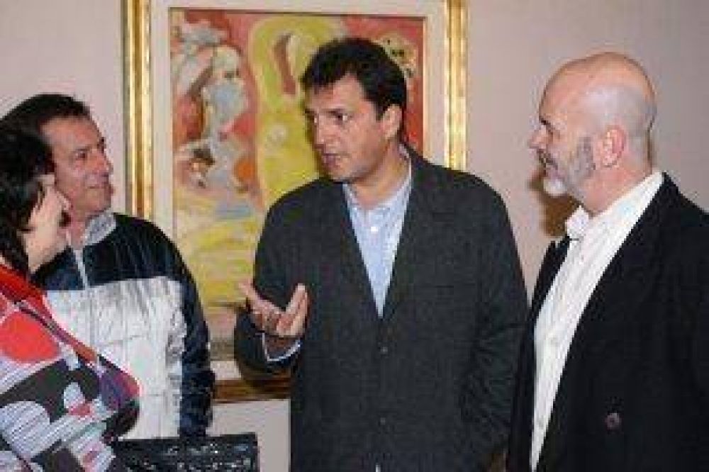 Telerman colaborar� con Massa en Pol�ticas culturales