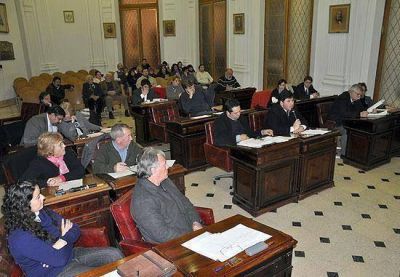 Pr�xima sesi�n el jueves 19 con los Mayores Contribuyentes