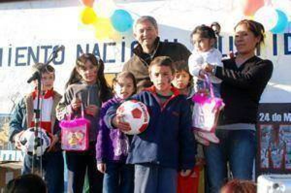 Gran festejo del d�a del ni�o en Ituzaing�
