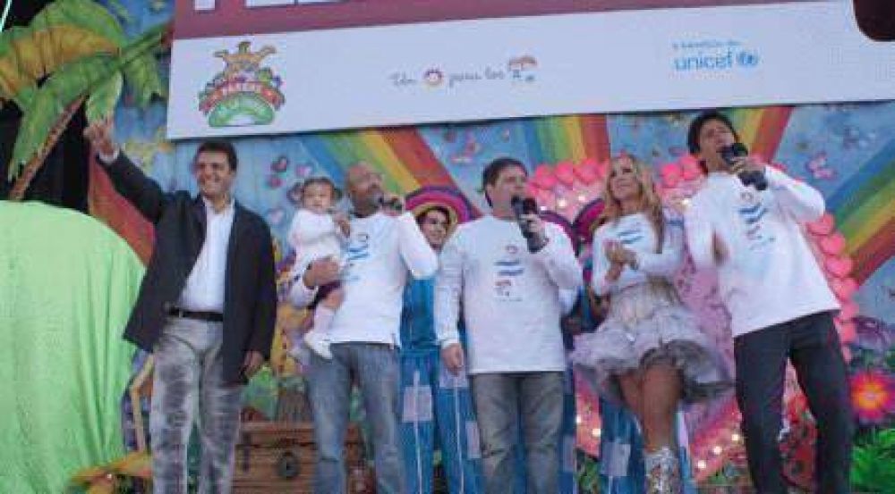 M�s de 10 mil chicos festejaron el D�a del Ni�o en Tigre