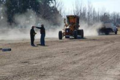 Trenque Lauquen Avanzan los trabajos de recuperaci�n del aut�ndromo "Nene" Mascar�