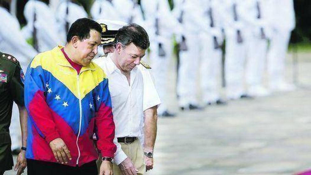 Santos y Ch�vez ponen fin a la crisis y apuestan por el di�logo