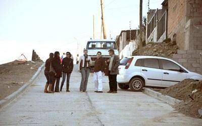 La pavimentaci�n en el Rinc�n del Diablo est� en su etapa final