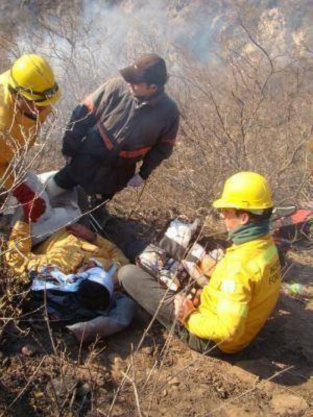 Reiterados incendios en el Cerro Ancasti 