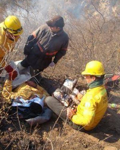 Reiterados incendios en el Cerro Ancasti 