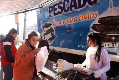 Malvinas Argentinas  Vender�n pescado a precio comunitario