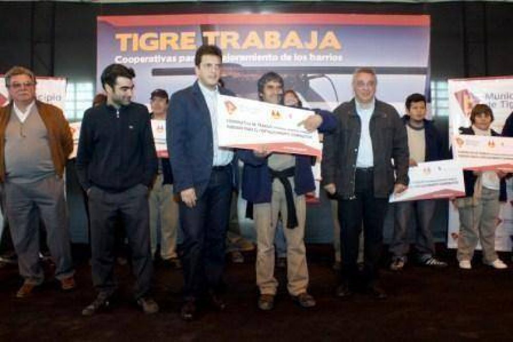 Las Cooperativas de Tigre recibieron apoyo econ�mico 