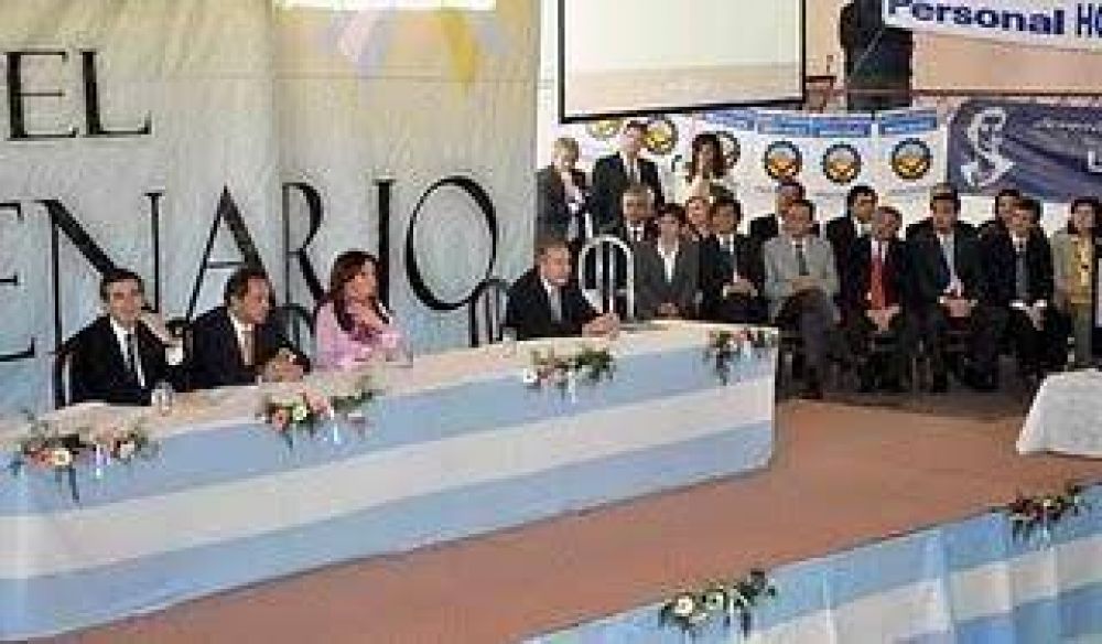 Pittelli estuvo en Bragado en la visita de la Presidenta Kirchner