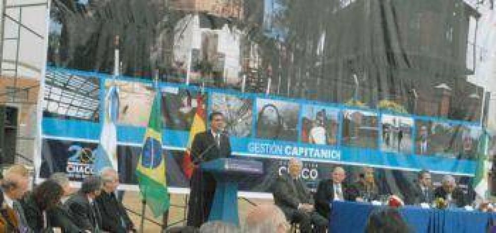Tras una inversi�n de 4 millones de pesos, Capitanich inaugur� Centro de Rehabilitaci�n en Fundaci�n San Jorge