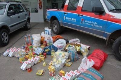Incautaron medicamentos y mercader�as de Planes Sociales en el barrio �Olimpo�