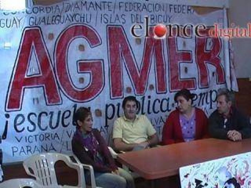 Se re�ne hoy el plenario de secretarios generales de Agmer para analizar el conflicto docente