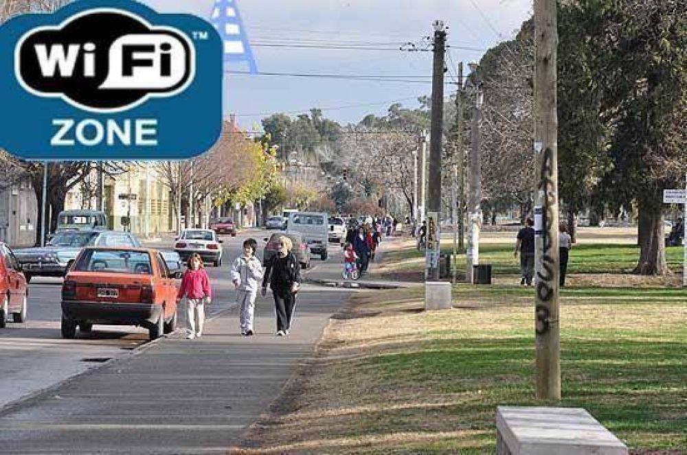 El Wi Fi libre en Olavarr�a se instalar�a en Parque Mitre