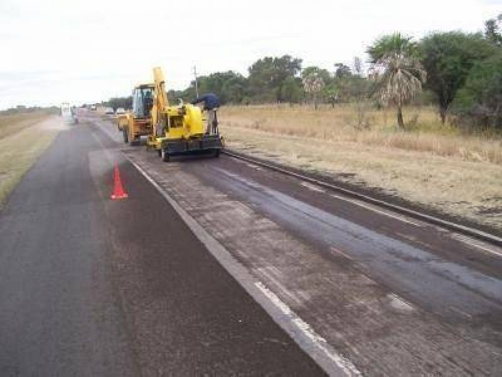 En dos o tres semanas comenzar�n los trabajos de repavimentaci�n de la ruta 1