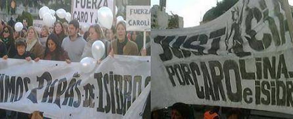 Los familiares y amigos de Carolina marcharon otra vez por Seguridad