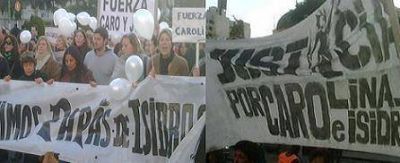 Los familiares y amigos de Carolina marcharon otra vez por Seguridad