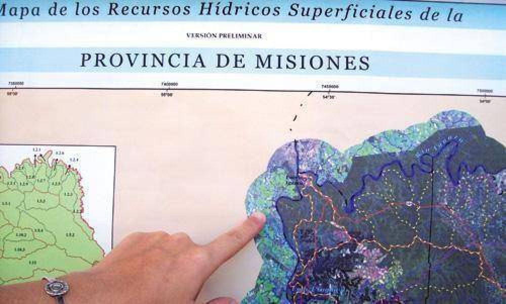 Misiones cuenta con el primer mapa h�drico superficial