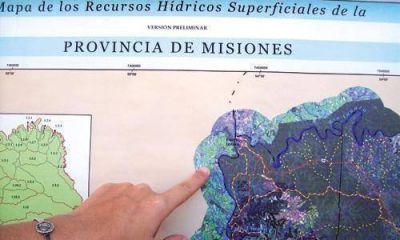 Misiones cuenta con el primer mapa h�drico superficial