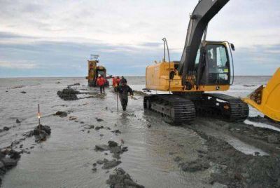 La obra de la Colectora Cloacal M�xima Norte entra en su etapa final