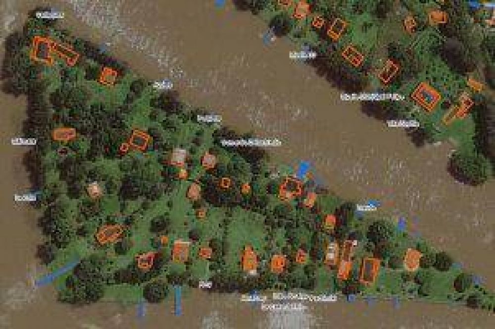 En Tigre Controlan satelitalmente construcciones clandestinas