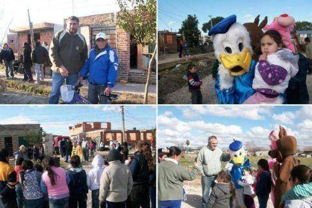 Este domingo �Convocatoria Justicialista� realiz� el festejo del D�a del Ni�o en Villa Arg�ello