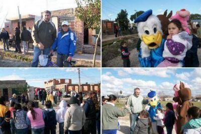  Este domingo �Convocatoria Justicialista� realiz� el festejo del D�a del Ni�o en Villa Arg�ello