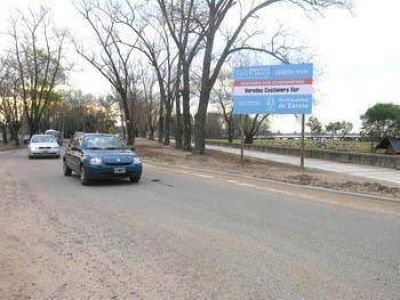 En la costanera Comenzaron con las obras