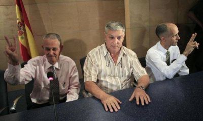  Arribar�n a Madrid otros tres presos pol�ticos cubanos  