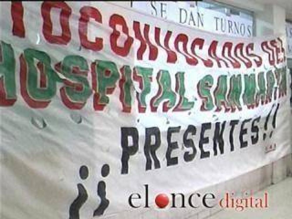 Autoconvocados hicieron toma simb�lica en el San Mart�n