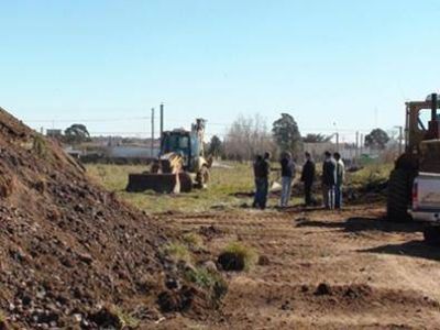 Iniciaron las obras de apertura de calle Franklin entre Portugal y Canad�