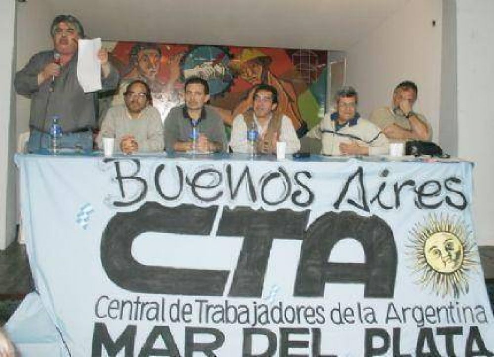 Miembros de la CTA lanzaron la Lista 1 �Germ�n Abdala� que lleva a Jos� Rigane como Secretario Adjunto a nivel nacional