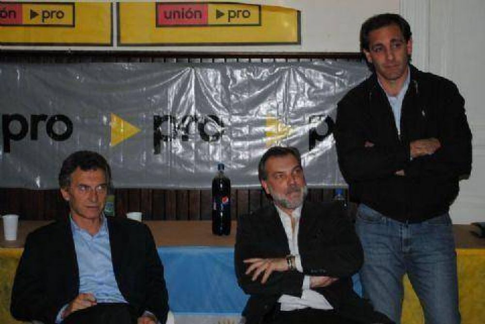 Visit� al Intendente Guti�rrez Mauricio Macri recorri� Pergamino