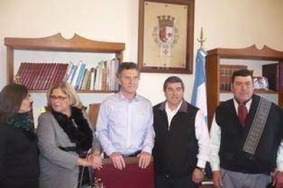 Mauricio Macri visit� Areco el s�bado 