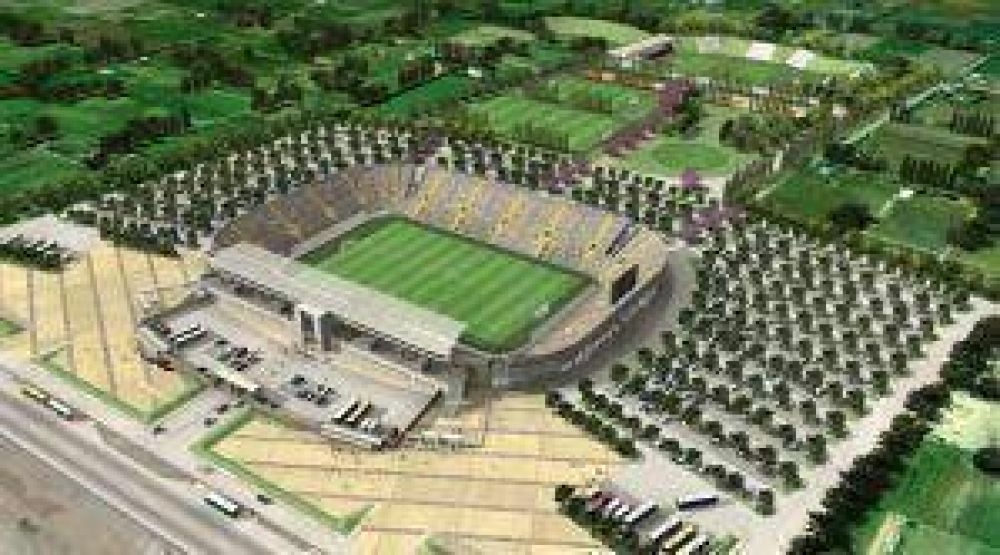 En noviembre esperan terminar el estadio 