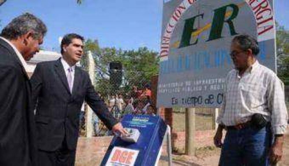 "En cuatro a�os vamos a duplicar las redes de electrificaci�n rural"