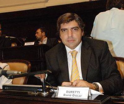 Fondo especial para municipios: Duretti votar� en contra del Ejecutivo 