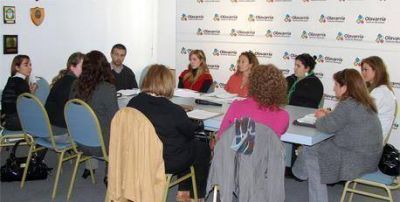 Se realiz� una nueva reuni�n de la Mesa Local contra la Violencia Familiar