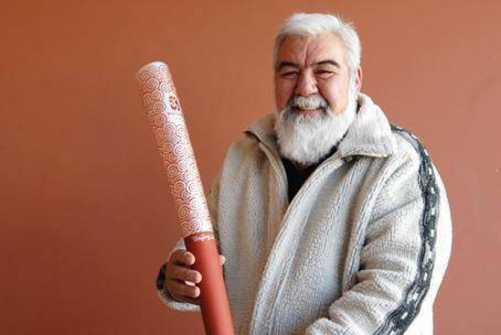 SE VIENE LA POSTA DEL BICENTENARIO La antorcha ol�mpica en Luj�n
