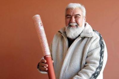 SE VIENE LA POSTA DEL BICENTENARIO La antorcha ol�mpica en Luj�n