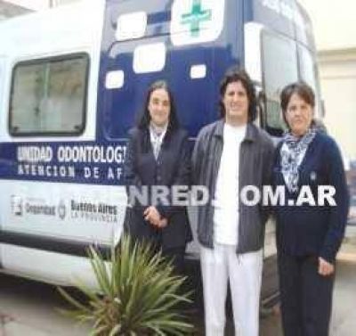 M�vil odontol�gico de la polic�a estuvo en Salto