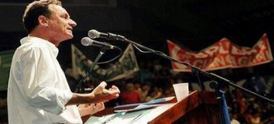 Bruera encabez� un Congreso de Militantes en el Luna Park