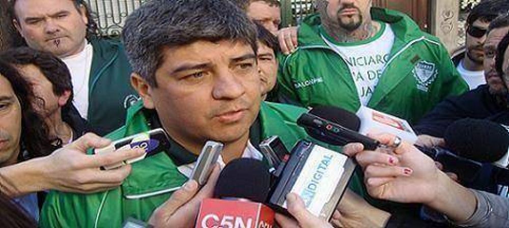 Pablo Moyano descart� 'postulaci�n' de su padre para la Gobernaci�n