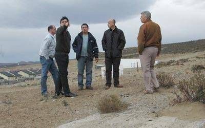 Cotillo recorri� predios donde se construir� gimnasio del Rotary XXIII