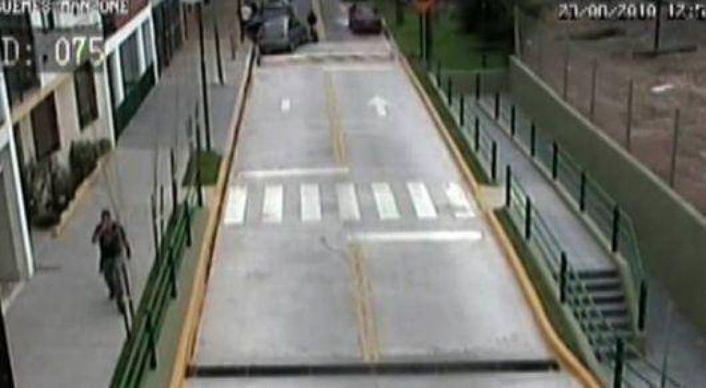 Atraparon delincuentes detectados por las c�maras de seguridad de San Isidro