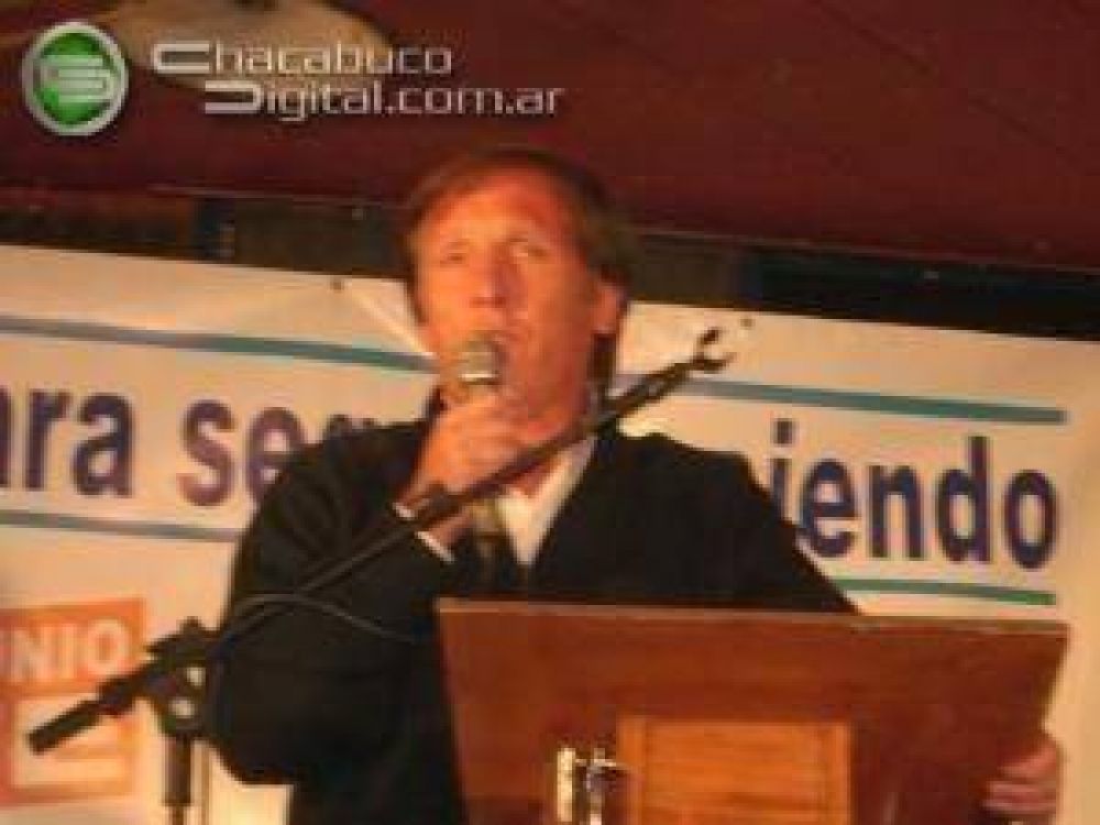 �La oposici�n no ve lo bueno que se est� haciendo en Chacabuco�