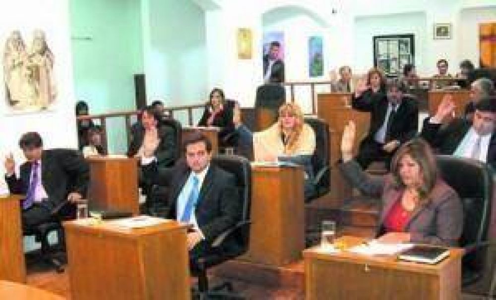 Concejo Deliberante: Contundente respaldo a la pol�tica salarial del gobierno