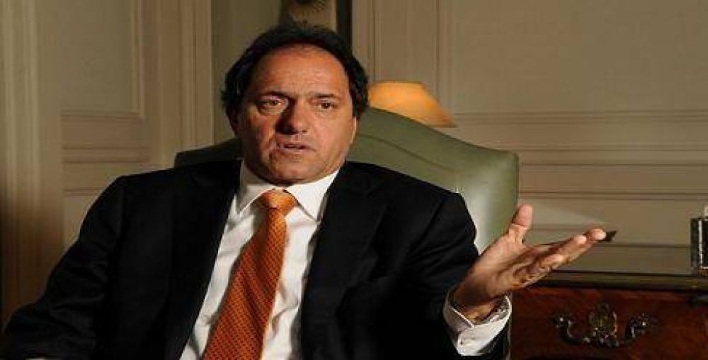 Scioli defendi� la actuaci�n de Cristina en tema Papel Prensa