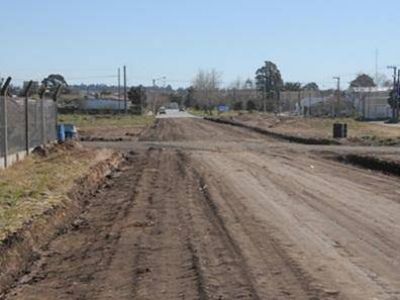 Se completa la primera etapa de las obras de apertura de calle Franklin