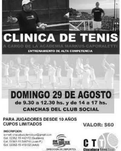 Cl�nica de Tenis alto rendimiento Caporaletti - Markuss