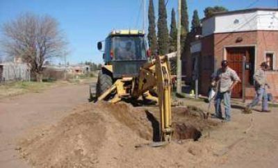 C�maras de registro construyen en los barrios Marcilla y La Merced